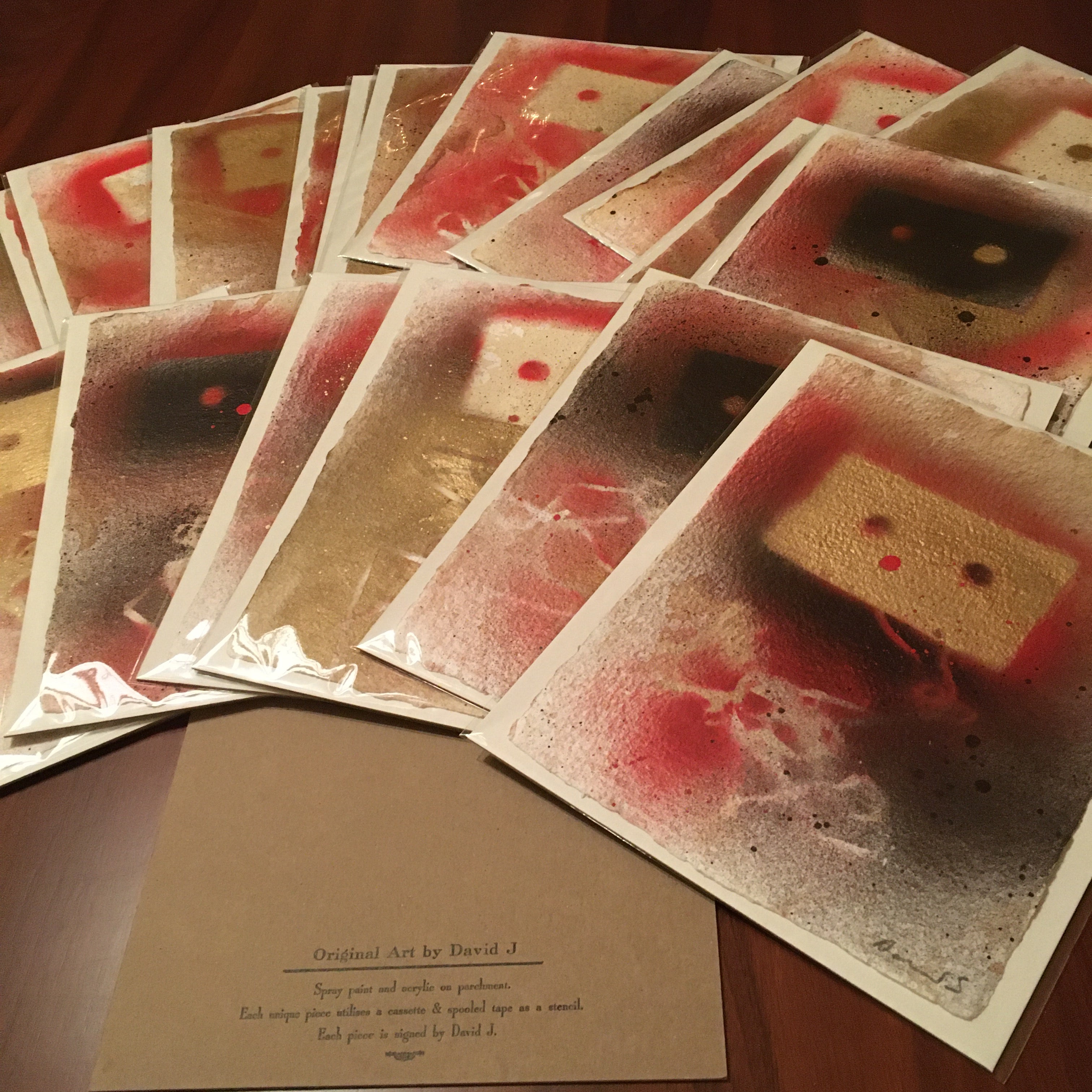 DAVID J - Tracks From the Attic -  Supreme Deluxe Vinyl Art edition Box Set image 4