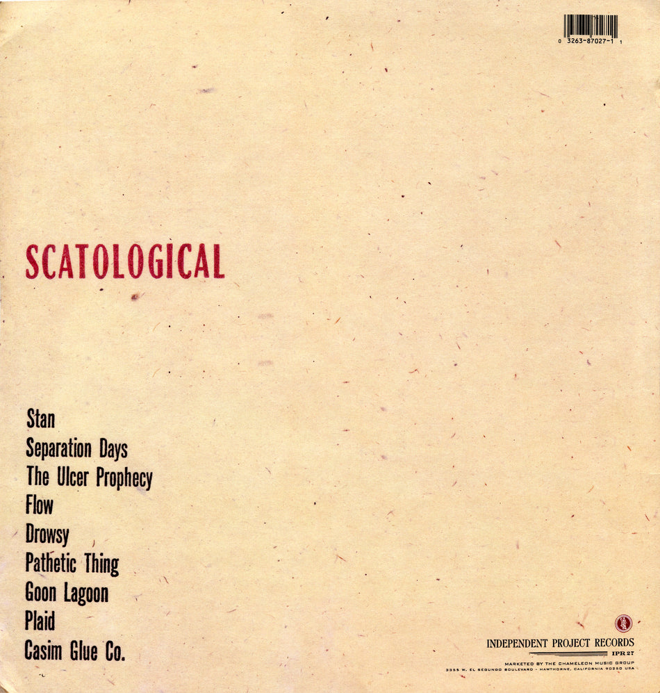 INDIAN BINGO - Scatological LP image 1