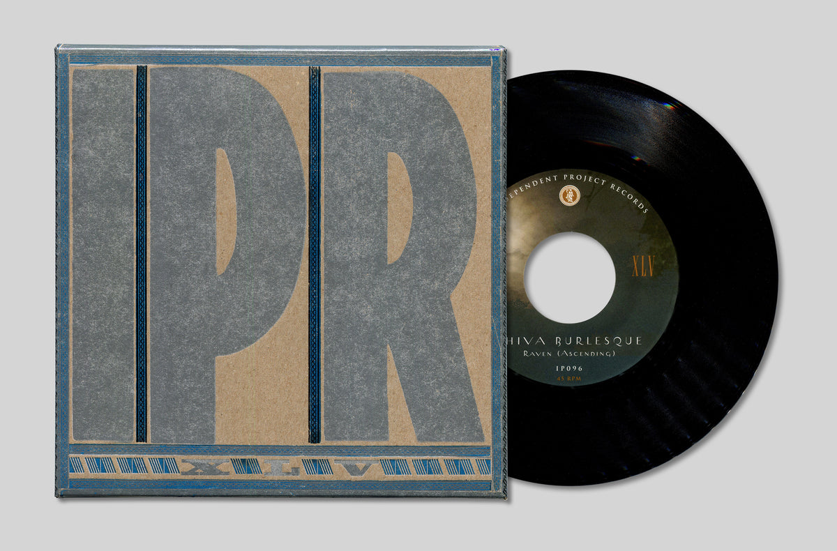 SHIVA BURLESQUE + THE GREAT QUIET - IPR XLV Anniversary Black Vinyl 7" Gift Bag image 6