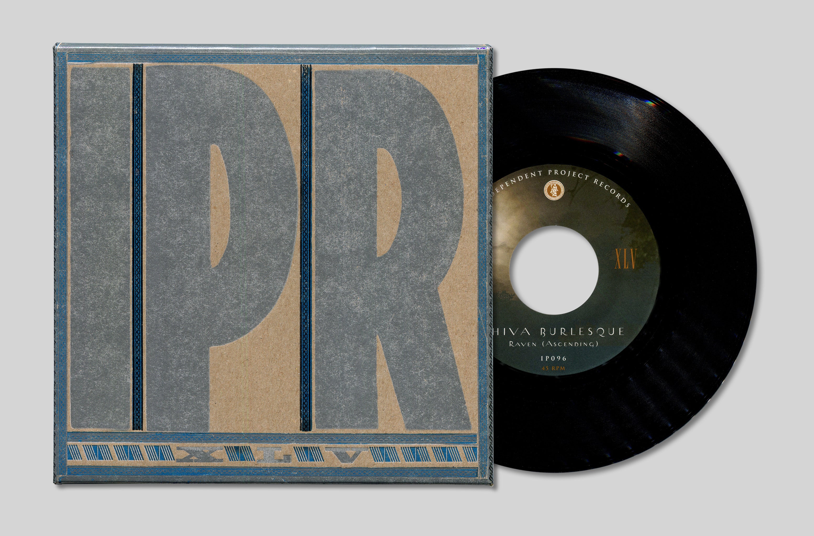 SHIVA BURLESQUE + THE GREAT QUIET - IPR XLV Anniversary Black Vinyl 7" Gift Bag image 6