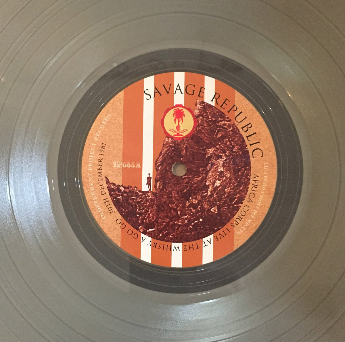 SAVAGE REPUBLIC - Africa Corps Live at The Whisky A Go Go - Clear Vinyl LP image 4