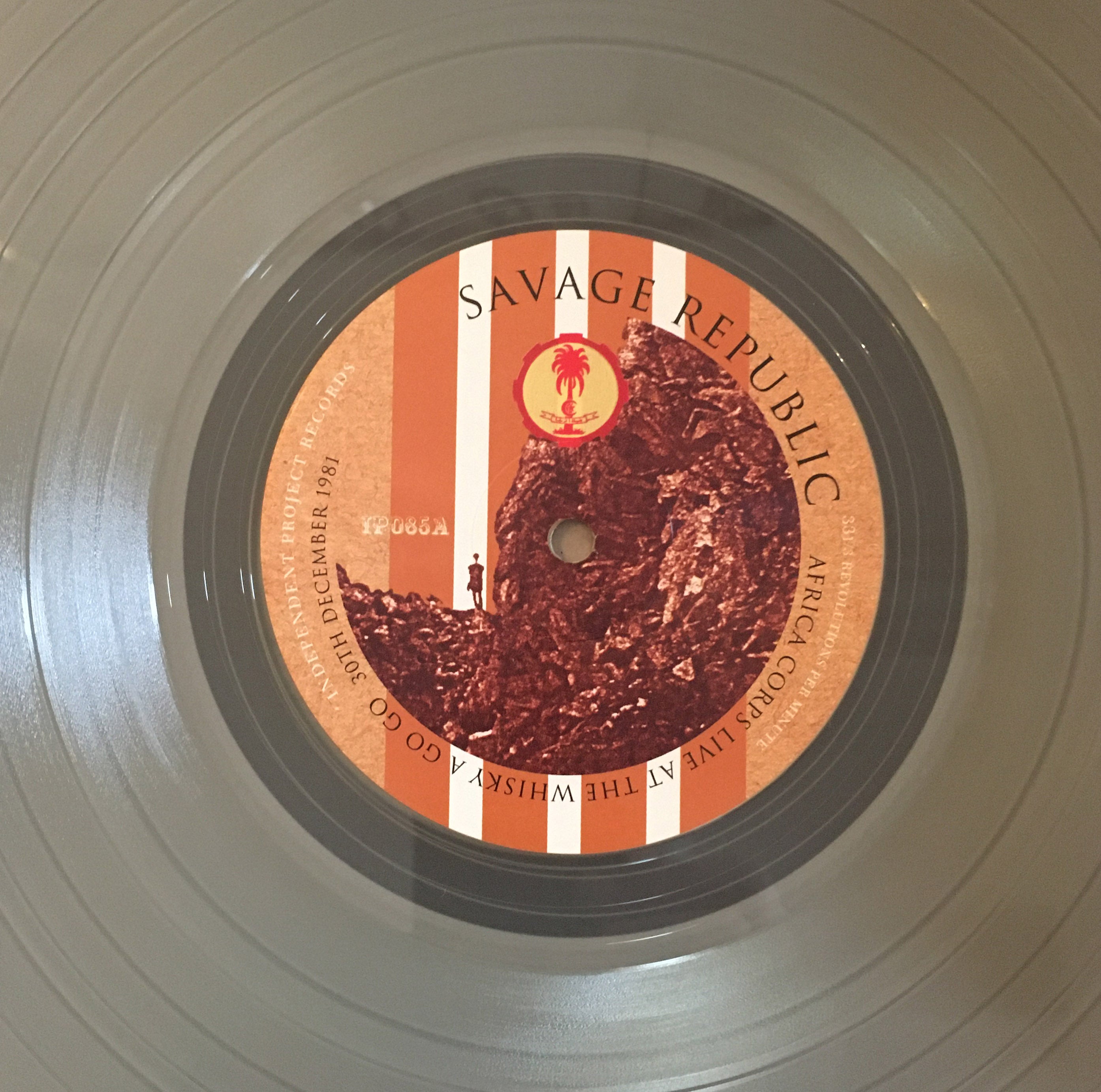 SAVAGE REPUBLIC - Africa Corps Live at The Whisky A Go Go - Clear Vinyl LP image 4