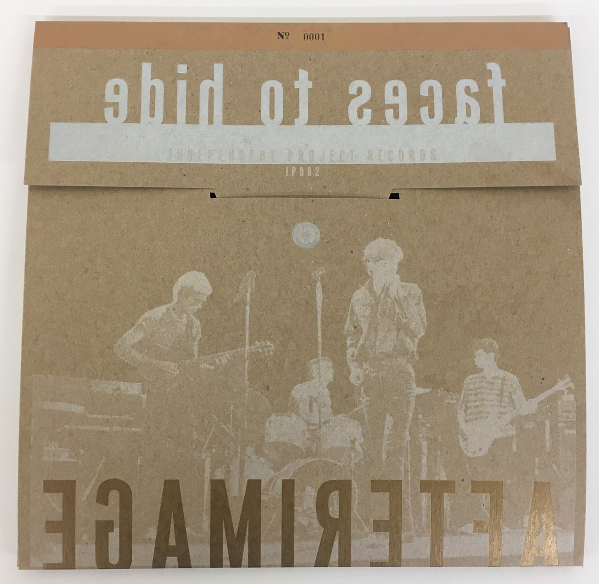 AFTERIMAGE  -  Faces To Hide double LP on White Vinyl image 3