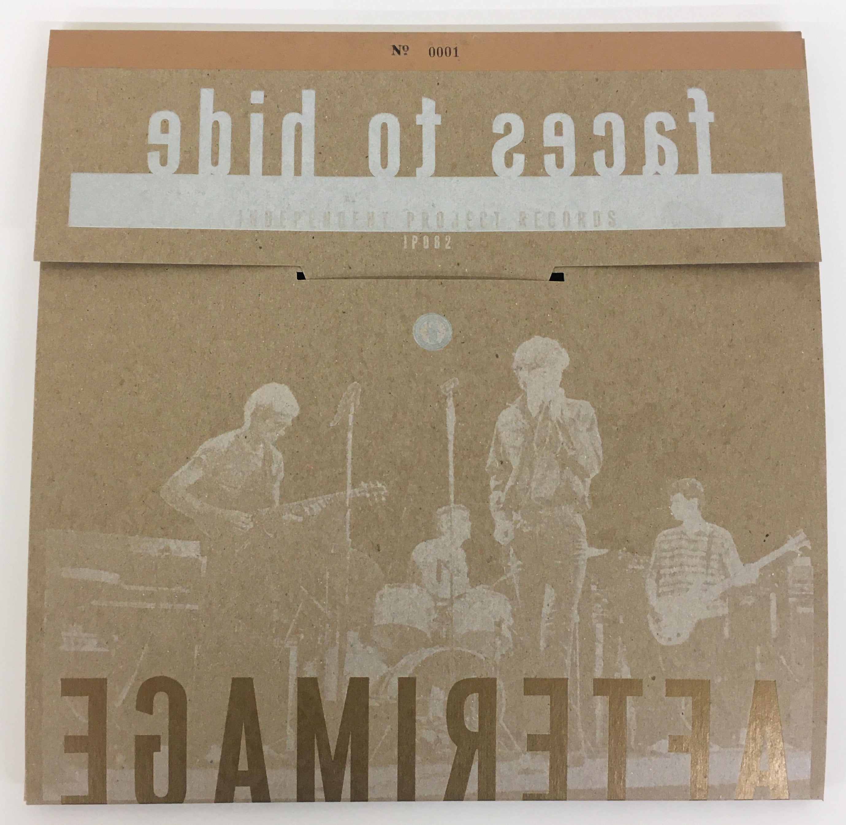 AFTERIMAGE  -  Faces To Hide double LP on White Vinyl image 3